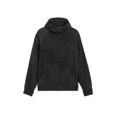 Puma Куртка оверсайз в стиле ретро-футуризм с капюшоном, дышащая, унисекс, 633020-01