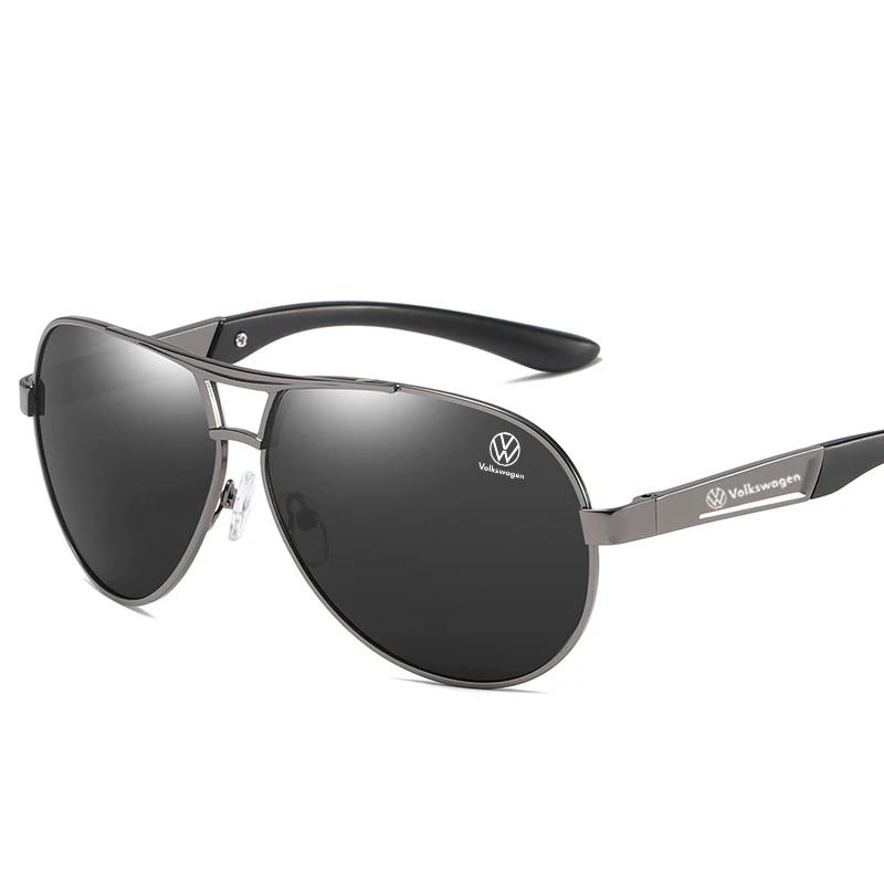 For VOLKSWAGEN VW Car High End Fashion Sunglasses Men Women Leisure Goggles Volkswagen R GTI Golf Touareg Jetta Polo Magotan Tig