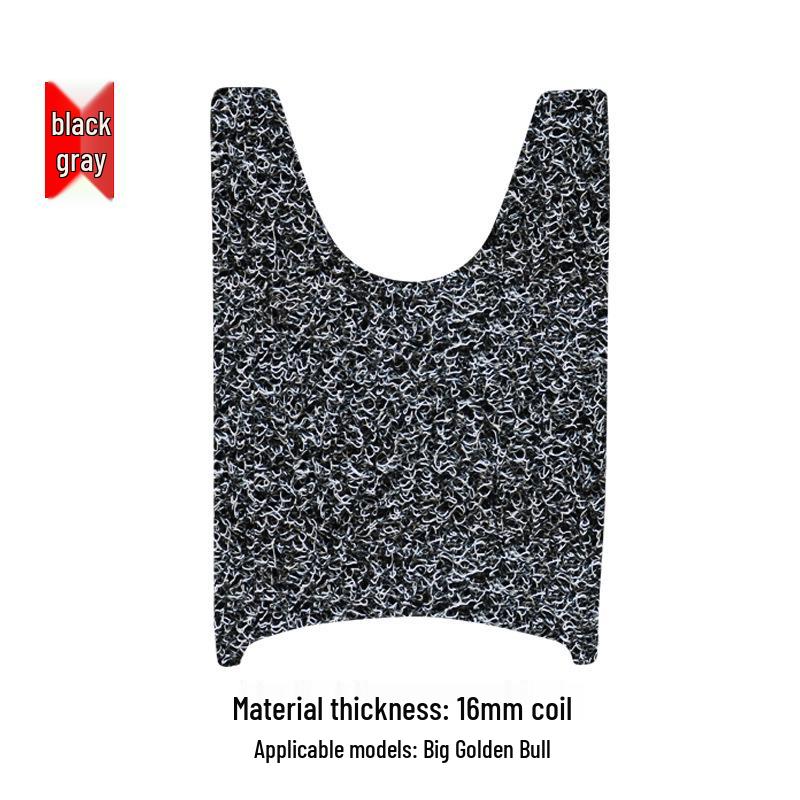 Daikin Niu Нескользящие Водонепроницаемые Коврики для Ног Электромобиля - Имитация Теленка Огненный Кот