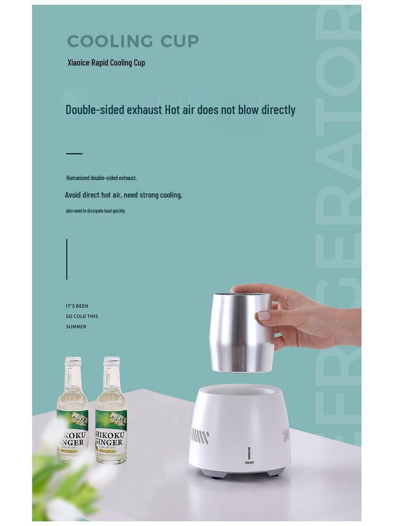 Xiaoice Rapid Cooling Cup Chiller - Desktop Cooler for Beer and Soda