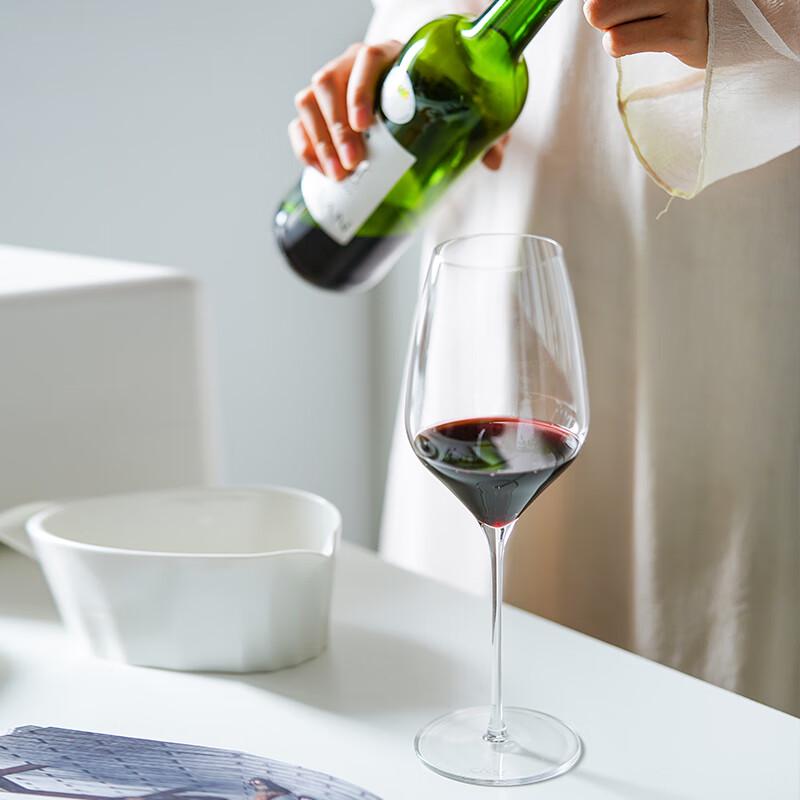 Cheer Bordeaux Crystal Red Wine Glass Set (2-Pack)