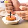 DIY торт поворотный стол мини пластиковый помадка торт поворотный стол вращающаяся платформа стенд вращающийся домашний кухонный инвентарь круглое печенье