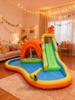 Kids' Outdoor Inflatable Water Slide & Castle Playground