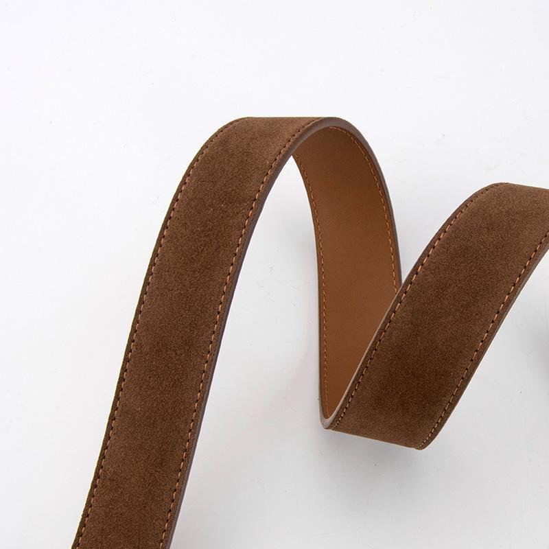 Wind Leather Belt Lady Premium Pants Decorative Belt Lady