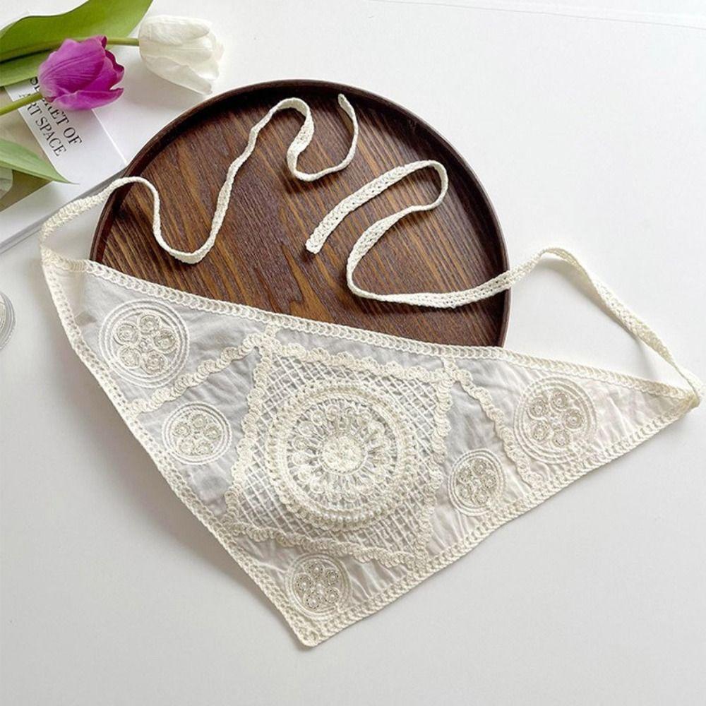 Французский пасторальный стиль платок шапка вязаная повязка на голову полотенце новая мода треугольная повязка на голову