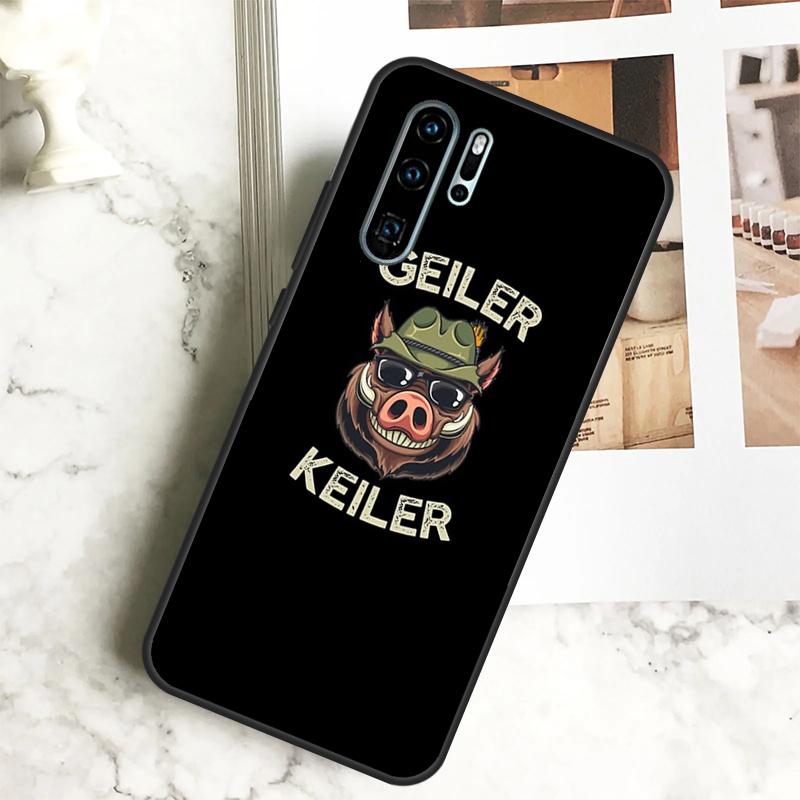 Cute wild boar funny Cartoon For Huawei Nova 7i 8i 11i 12i 12s Y73 Y70 Y90 Y60 Y72 Y61 Y91 9 10 SE P40 Lite P30 Pro Case