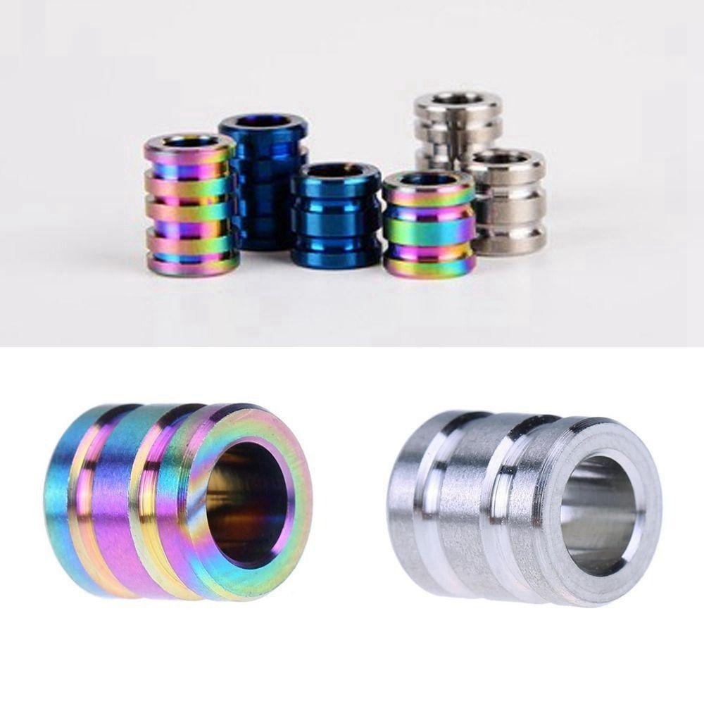 Lightweight Outdoor Titanium Alloy Beads Camping Knife Flashlight Gadgets  EDC Multi Tools