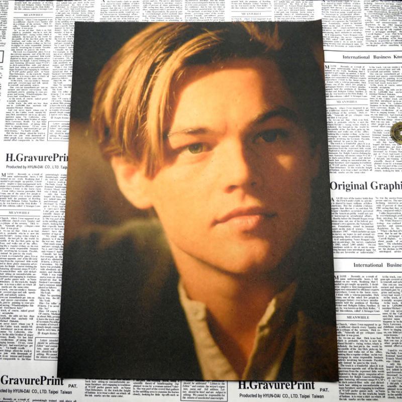 Titanic Retro Kraft Paper Poster for Bedroom or Bar Decor