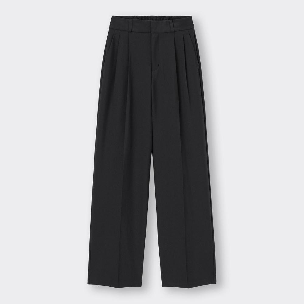 GU by Uniqlo Tuck Wide Pants+ec  Length 80.0cm 