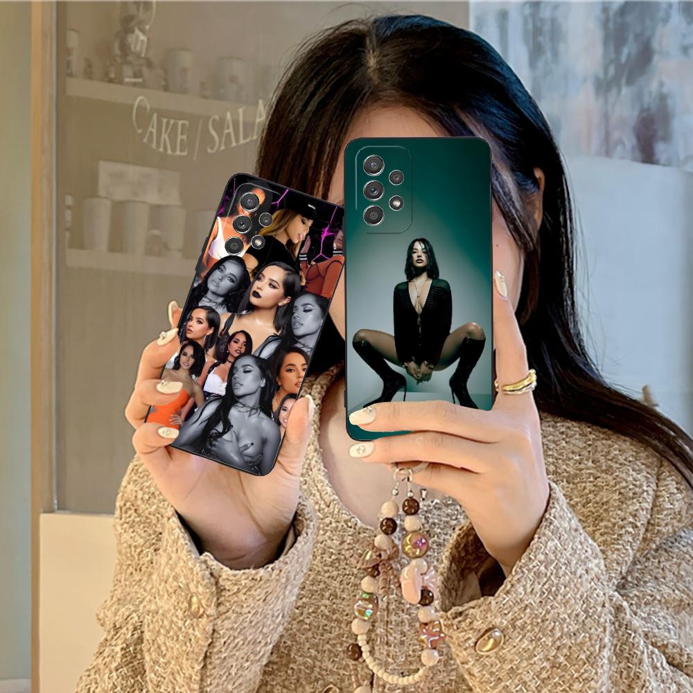 Модный чехол для мобильного телефона Becky G для Samsung Galaxy A73 72 71 70 56 55 54 53 52 36 35 34 23 16 15 5G Цветной защитный чехол