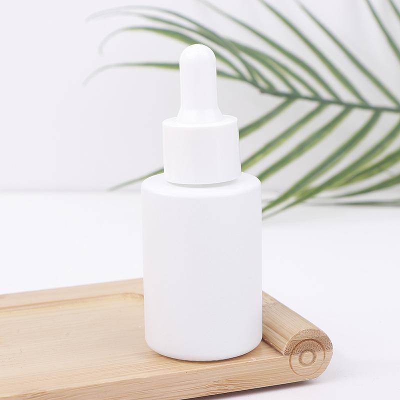 30 мл Макарон Круглые Толстые Стеклянные Флаконы-Капельницы Для Эфирных Масел Эссенции Пипетки Для Капель Для Глаз Колпачок Многоразового Использования