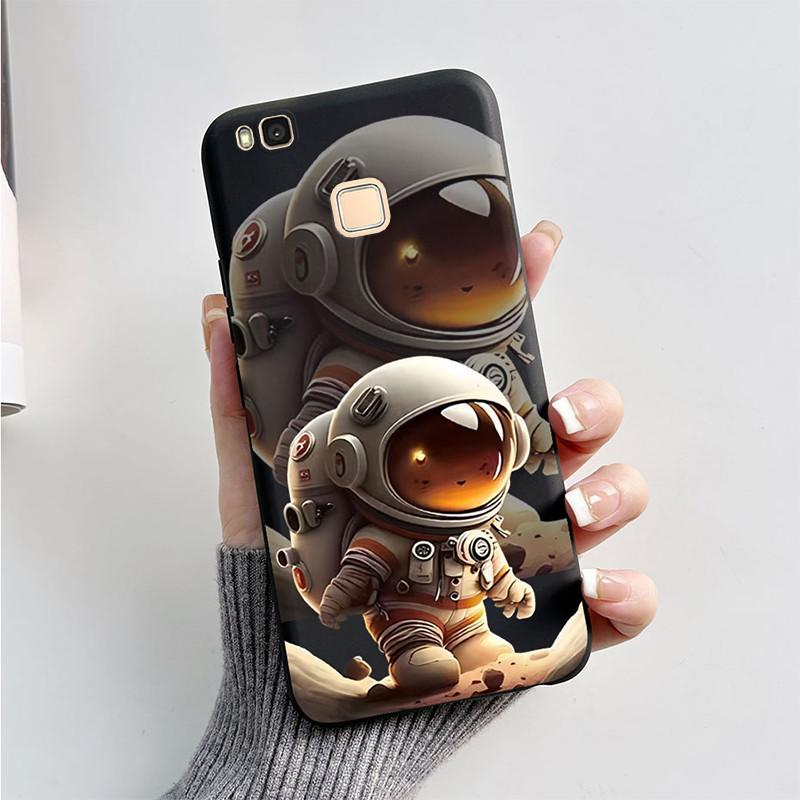 For Huawei P9 Lite 2016 Case VNS-L31 VNS-L21 VNS-L22 Cover Shockproof Bumper Cute Astronaut Funda on Huawei P9Lite G9 Lite Coque
