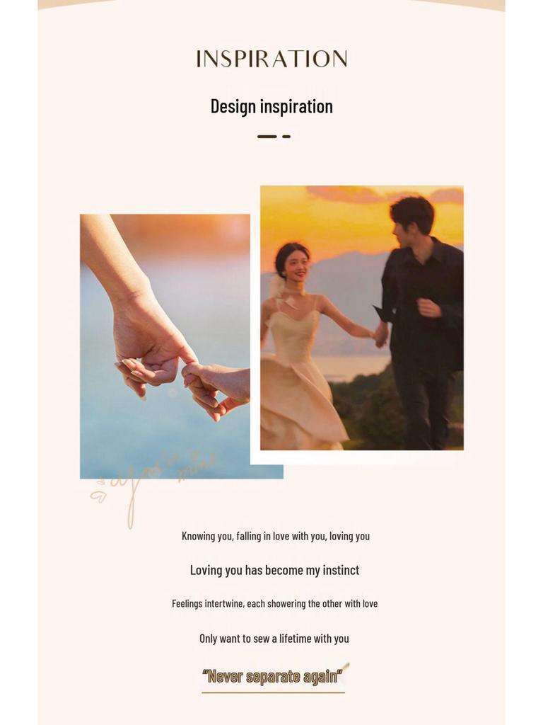 New S925 Sterling Silver Couple Rings - Light Luxury, Adjustable, Perfect Christmas Gift