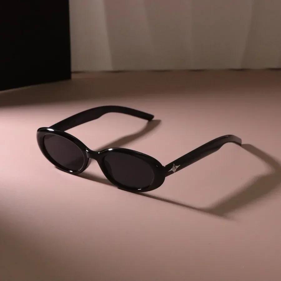 Повседневные овальные солнцезащитные очки с маленькой оправой для женщин и мужчин, солнцезащитные очки, женские зеркальные цветные, дизайнерский бренд, модные роскошные очки