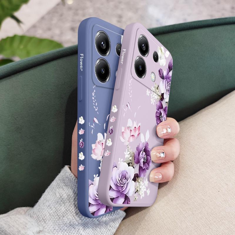Красивый чехол для телефона с пионами для Xiaomi Poco F8 F7 X7 X6 F6 M6 M5 M5S F5 X5 F4 X4 M4 F3 M3 X3 Pro 4G 5G GT Силиконовый чехол