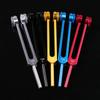 Colorful 128C Tuning Fork Treatment Ear Tool Tuning Forks Chakras Adjustable Frequency Medical Treatment Scale Accessories