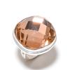 Natural Morganite Gemstone Handmade 925 Sterling Silver Jewelry Ring Size 6 R8b67