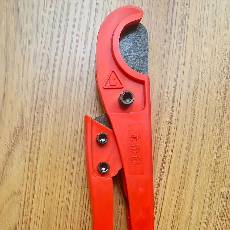 Quick-Cut PVC Pipe Cutter - Durable Aluminum & Plastic Scissors for Easy Water Pipe Trimming, Industrial Tool