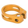 Bicycle Seat Tube Clamp Mountain Road Bike Lock Seatpost Aluminum Alloy Seat Tube ClampGold
