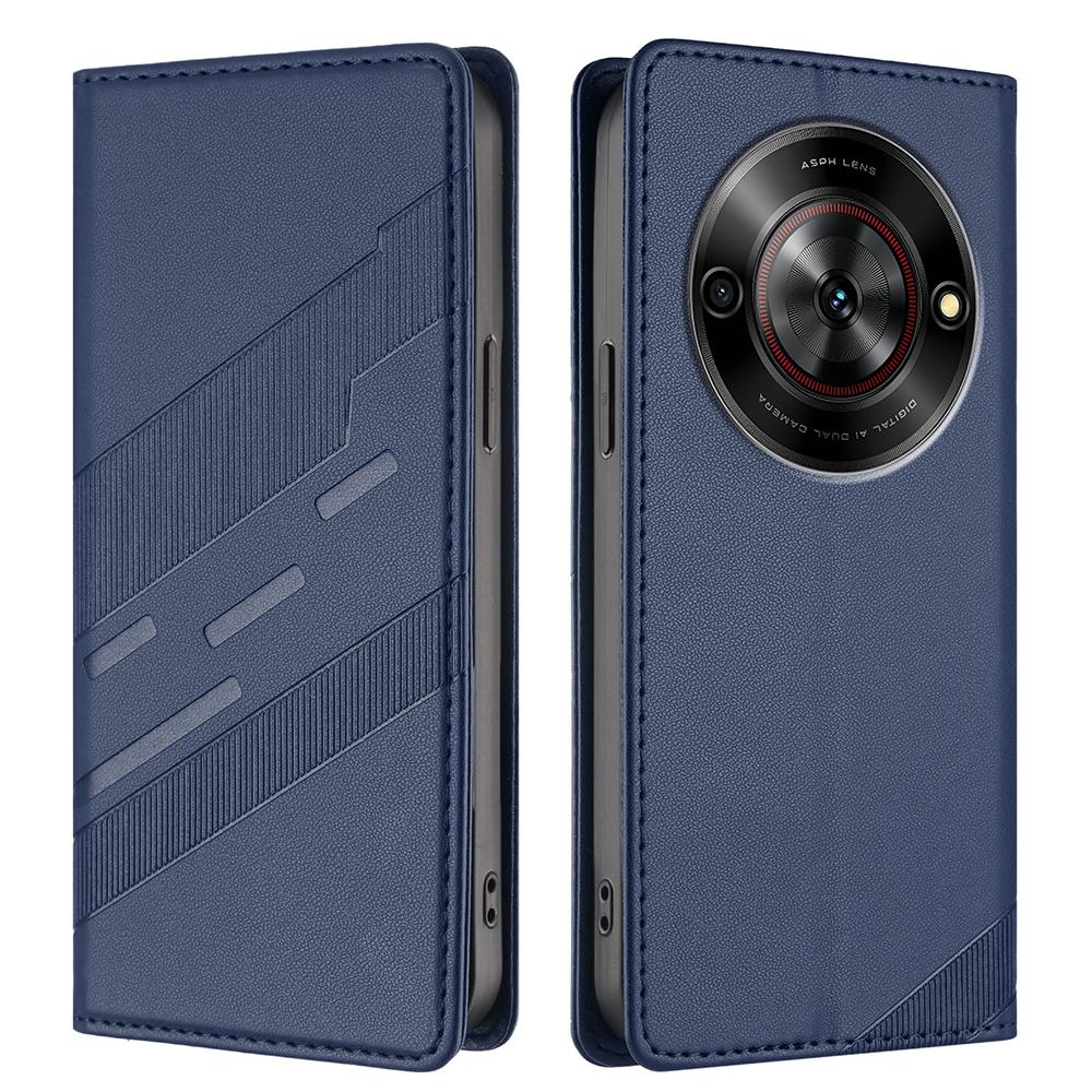 Стильный кожаный чехол для телефона ZTE Blade V70 Max V60 Vita V50 Smart A75 A73 A55 A54 A35 A34 Z70 Ultra Z60S Pro Axon 60