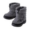 K Nuptse Bootie VII Смешанный размер 17 Флис, Угольный/TNF Черный,