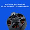 Brushless Motor with M5 Shaft, 18AWG Silicone Wire for RC FPV DIY Projects, Replacement Part for Quadcopter 1300KV