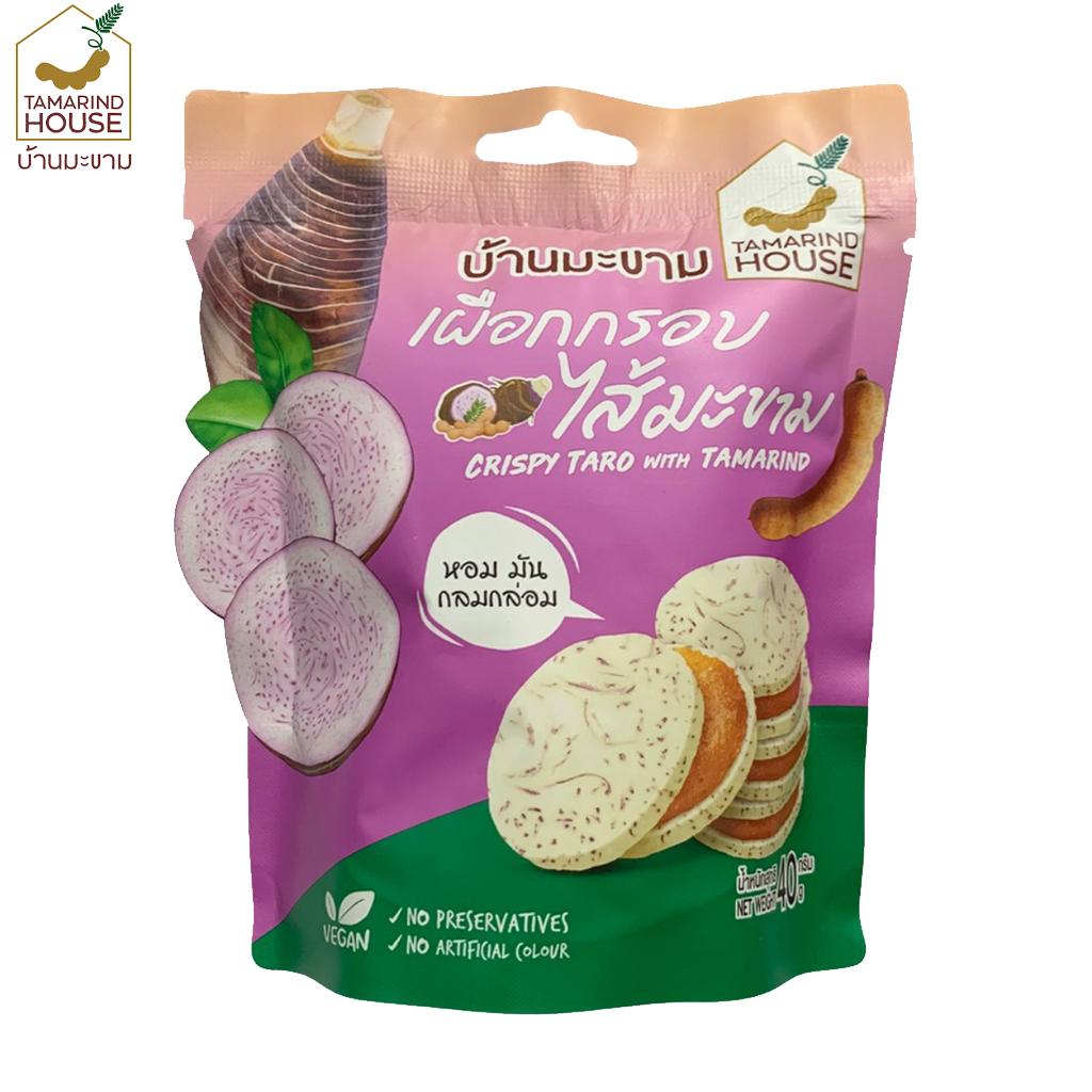 Tamarind House Crispy Taro с тамариндом/маракуйей 40 г. х 1/2/3/6 шт.