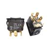 Промышленный 6-контактный кулисный переключатель 125/250 В 20/15 А кнопочные переключатели дуговой кнопочный переключатель для промышленного электропитания