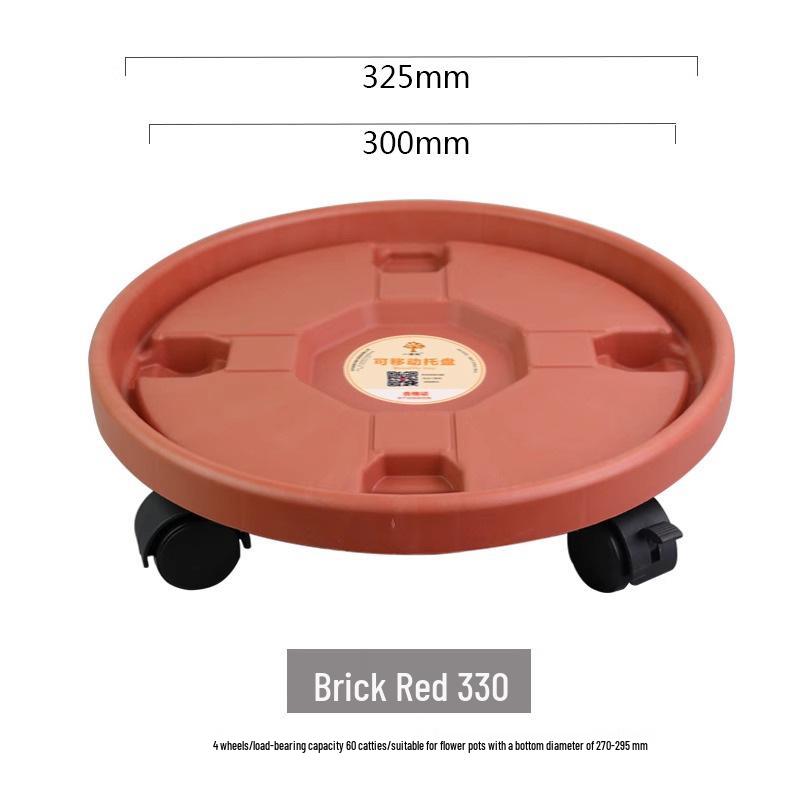 Universal Wheel Flower Pot Base with Mobile Tray Roller