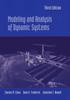 The Modeling and Analysis of Dynamic Systems Book