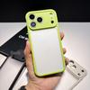 Полупрозрачный чехол для iPhone 17 Promax с полным покрытием – Ударопрочный, с теплоотводом, мягкий на ощупь, защитный чехол.