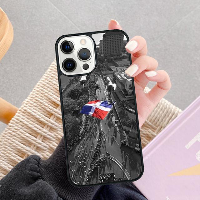 Dominican Republic Flag Celular Mobile Phone Cases For iPhone 17 Air 16 16e 15 14 12 13 11 Pro MAX Plus Coque Fundas