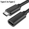 Кабель-удлинитель USB C Быстрая зарядка и передача данных Тип C Штекер-Розетка Удлинитель Для Ноутбука Playstaion Планшета USB-C Хаб