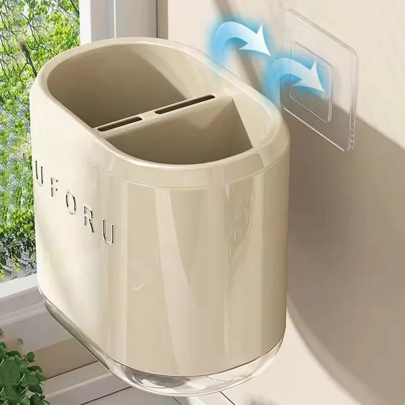 1/2/4 шт. Коробка для хранения палочек для еды, Многофункциональная кухонная стойка для хранения, Блок для ножей, Подставка для столовых приборов с дренажем, Органайзер для ложек и вилок