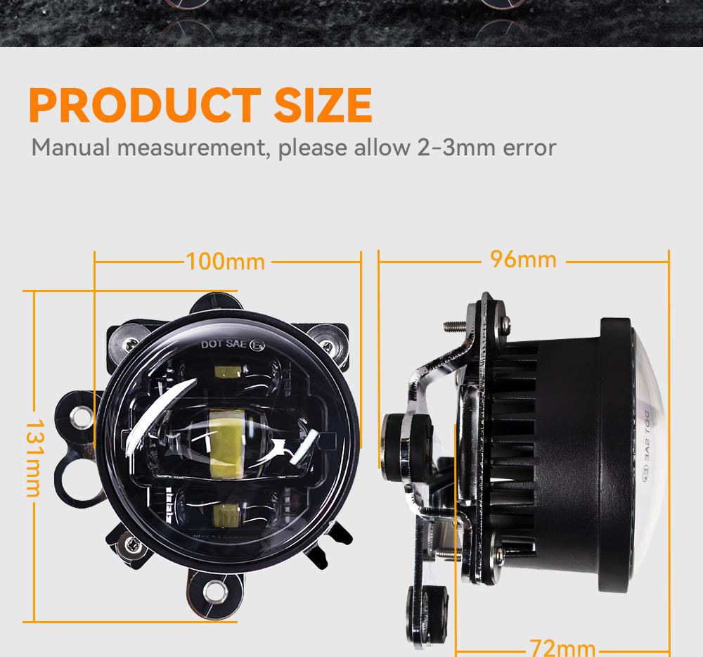 2 шт. 120 Вт мотоциклетные фары с ДХО для Honda GoldWing 1800 GL1800 2001-2017 фары в сборе