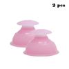 Sumifun Pink Silicone Cupping Device Vacuum Moisture Massage Plastic Elastic Massager