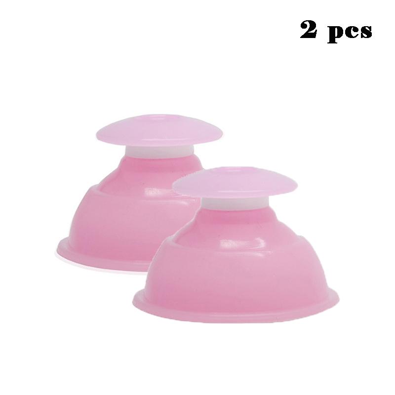 Sumifun Pink Silicone Cupping Device Vacuum Moisture Massage Plastic Elastic Massager