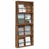 Magazine Shelf 2 pcs Reclaimed Wood Look 60 x 12 x 70 cm Engineered Wood