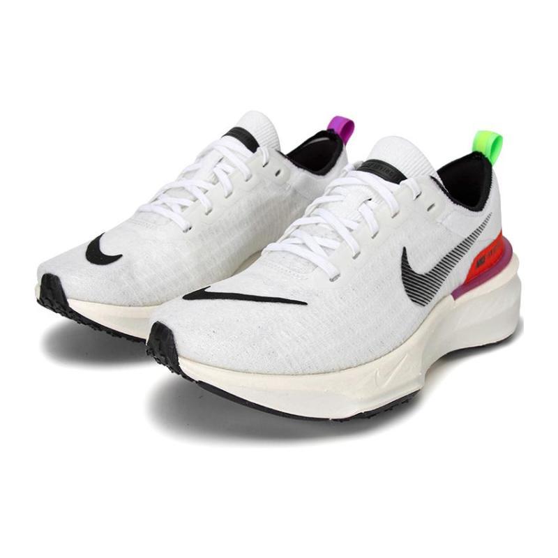 Nike ZoomX Invincible Run 3 Se White Black Picante Red Lime Blast Sneakers Casual FJ1046-100
