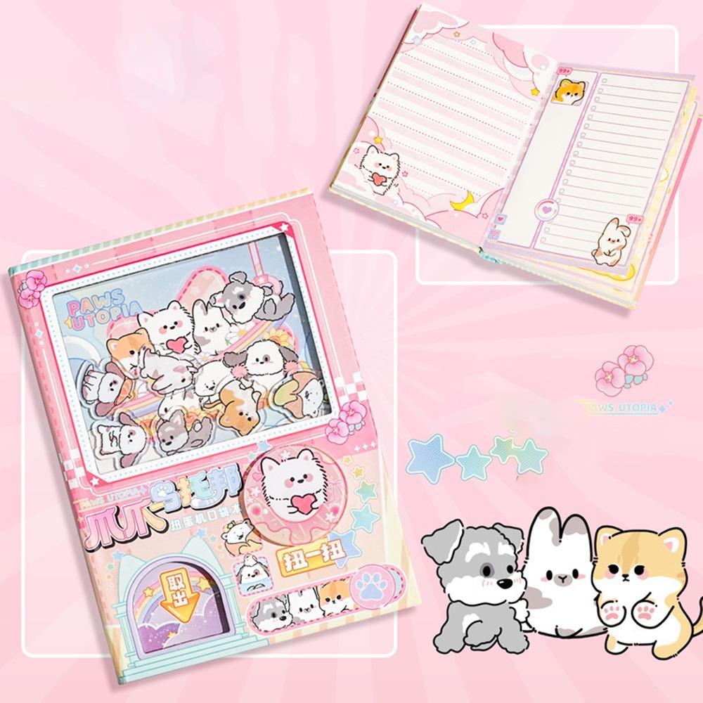 Мультяшный дневник с карманом, школьные канцелярские товары, планировщики, новый мини-блокнот, офисные принадлежности