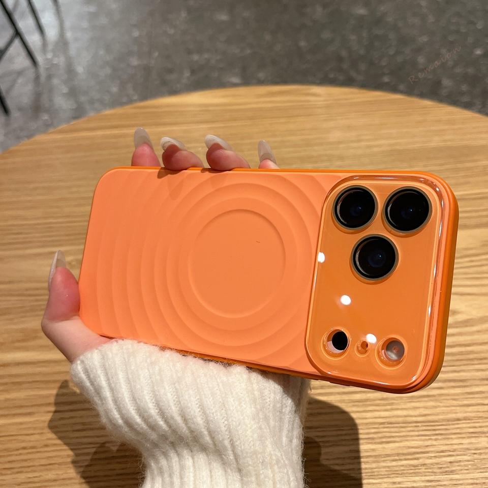Official Magnetic Phone Case For For Iphone 17 13 14 1 16 Pro Max 17Pro 16Pro Wireless Charge Camera Protector Cover