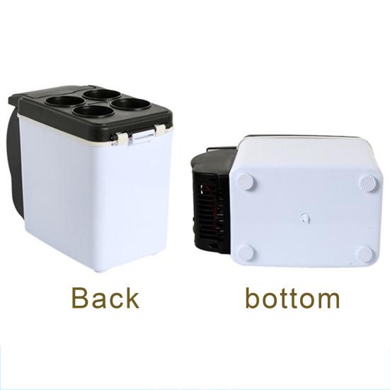 6л мини-портативный автомобильный фруктовый напиток бесшумный холодильник с подогревом охлаждающая коробка