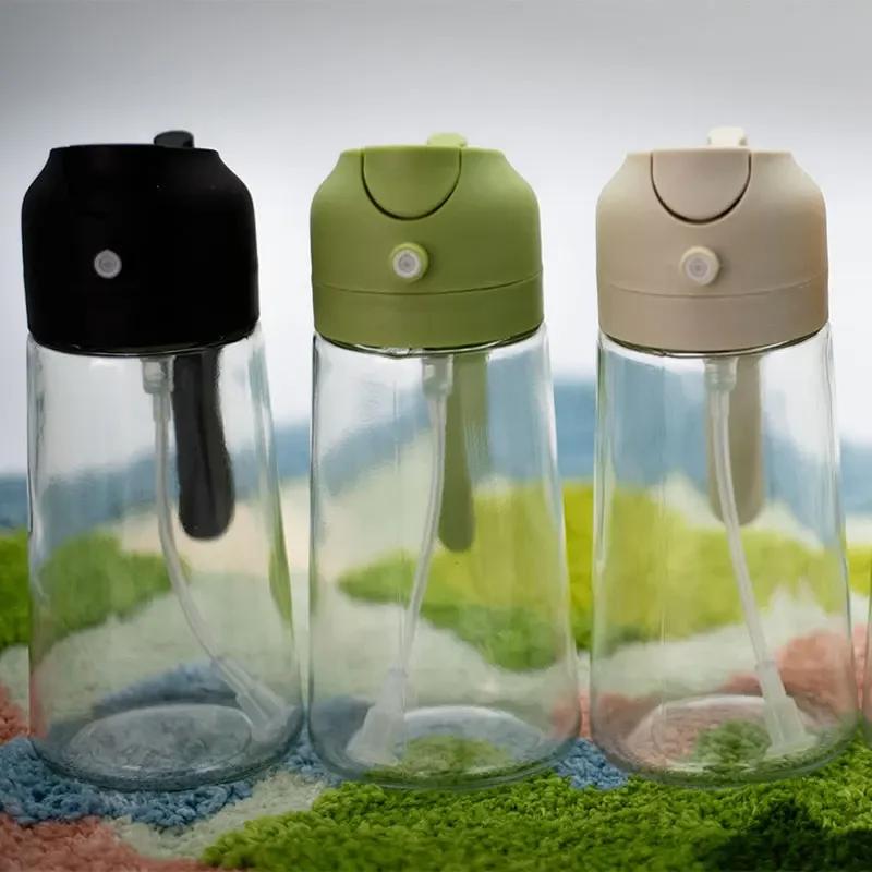 2в1 500мл стеклянный распылитель масла бутылка-распылитель для масла резервуар для масла барбекю кухня выпечка барбекю пикник кухонные инструменты для бизнеса