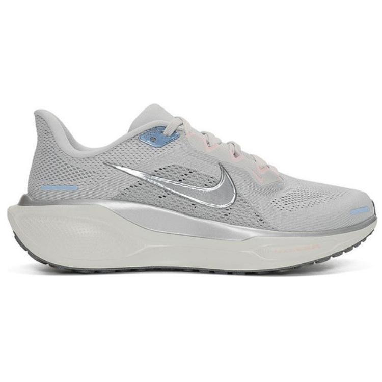 Nike Кроссовки женские Air Zoom Pegasus 41 Photon Dust Metallic Pewter Grey Sail Echo-Pink FD2723-007