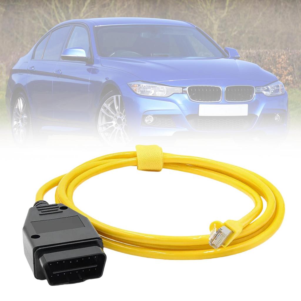 ENET OBD2 Cable 2m Diagnostic Adapter Durable Plastic Metal Accessories for BMW F Series Z Series SUV