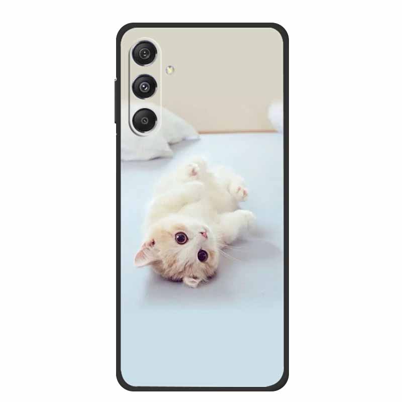Чехол для телефона Samsung Galaxy S25 FE Задняя крышка Черный силикон Мягкий Funda Para Для Samsung S25 FE Чехол S 25 FE S25FE Coque