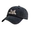 Fashion Washed Cotton Denim Baseball Caps Men Women Vintage Animal 3D Print Outdoor Sports Trucker Dad Hat Female Male Sun Hats