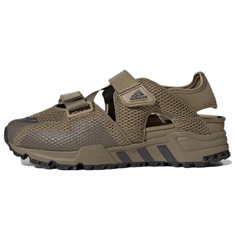 adidas EQT93 Кроссовки унисекс Sandal Tech Khaki Brown Utility-Black Core-Black GZ7201