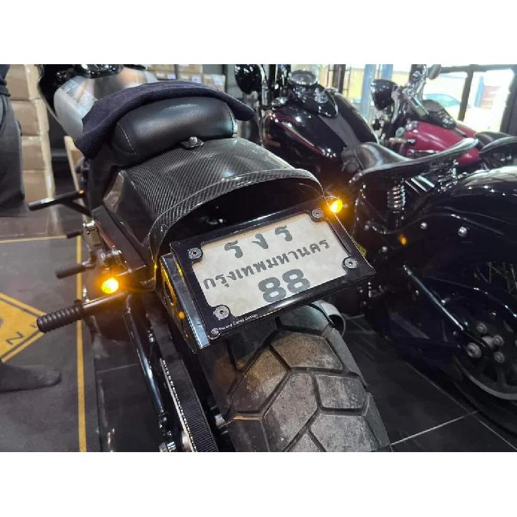 Motorcycle Mini Rear Turn Signal Light Indicator for Harley Davidson Honda Yamaha with ECE