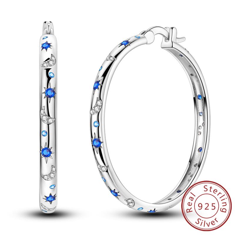 S Медные серьги-кольца Сверкающая звезда луна U Серьги в форме сердца бабочки для женщин для вечеринки свадьбы ювелирные изделия